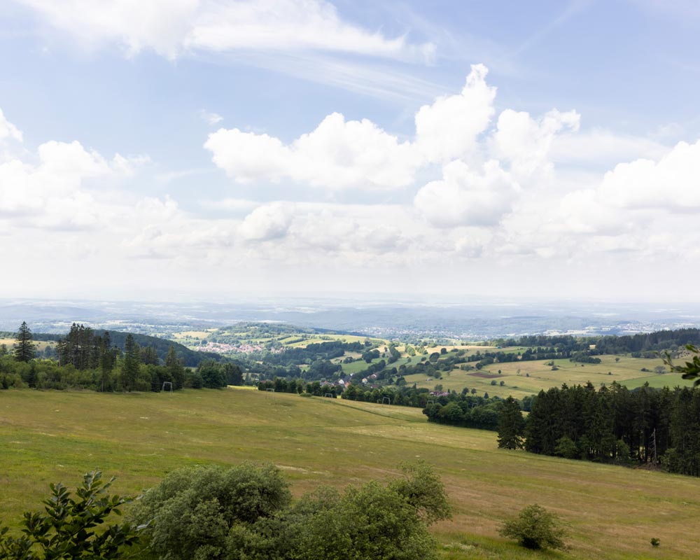 Aussicht vom Hoherodskopf
