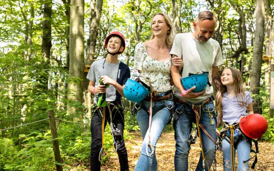 Kletterwald Hoherodskopf Familie
